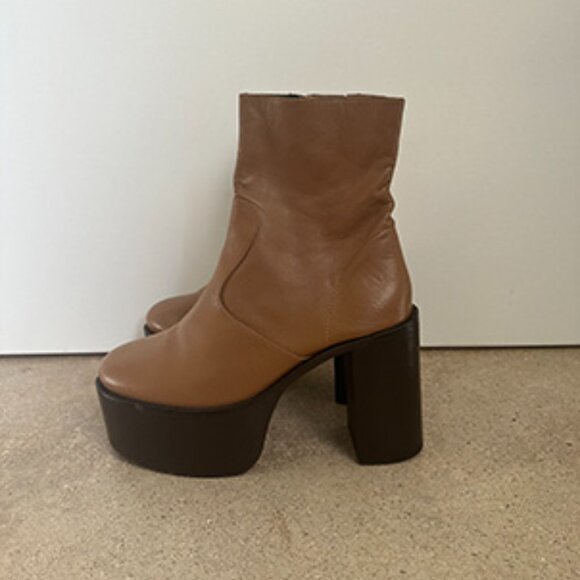 Simon Miller High Raid Platform Boot - Picture 3 of 9